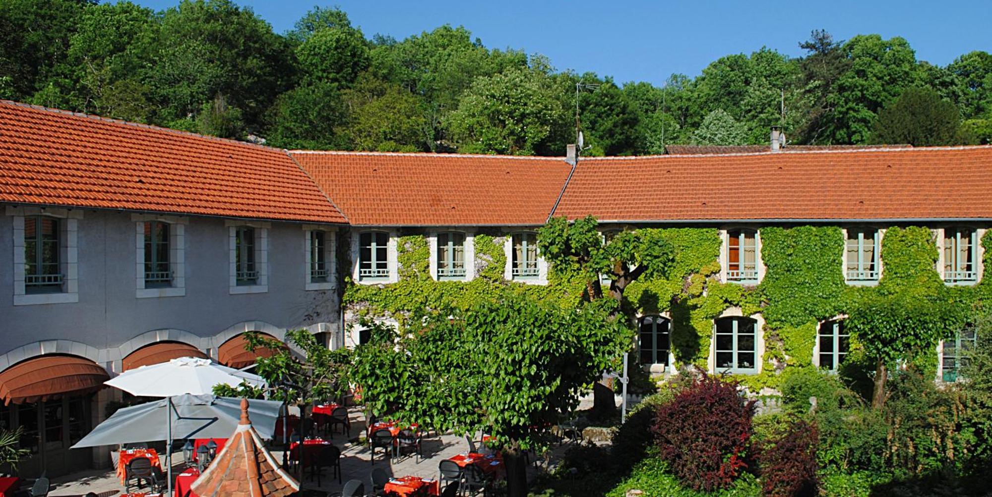 Logis Hostellerie Du Perigord Vert Brantôme Dış mekan fotoğraf